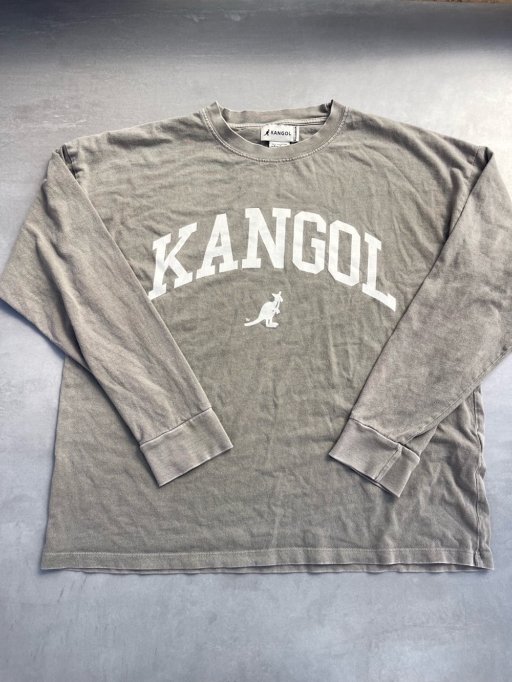 100% Cotton Kangol Pull & Bear long Sleeve Tee